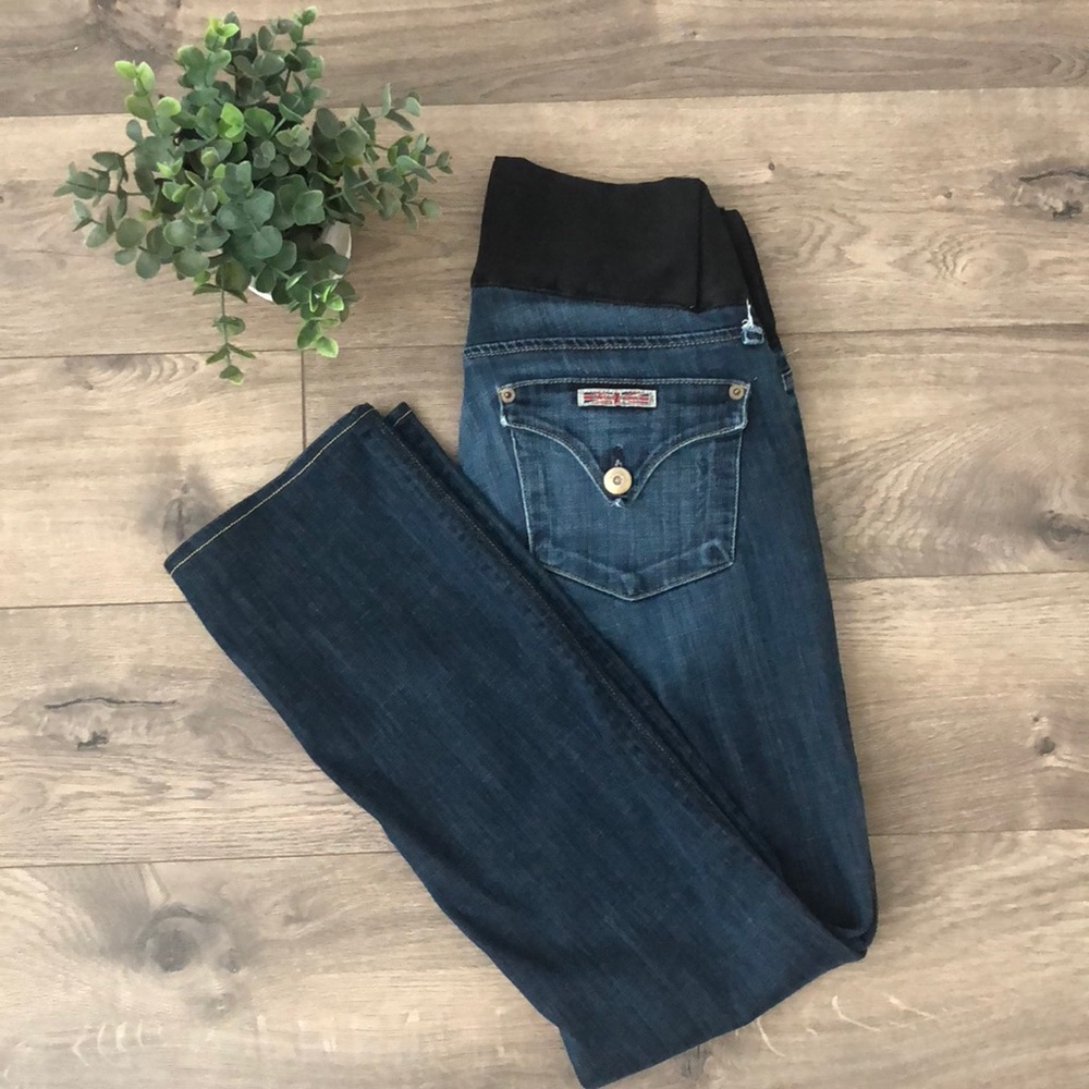 Maternity - HUDSON STRAIGHT LEG JEANS 27